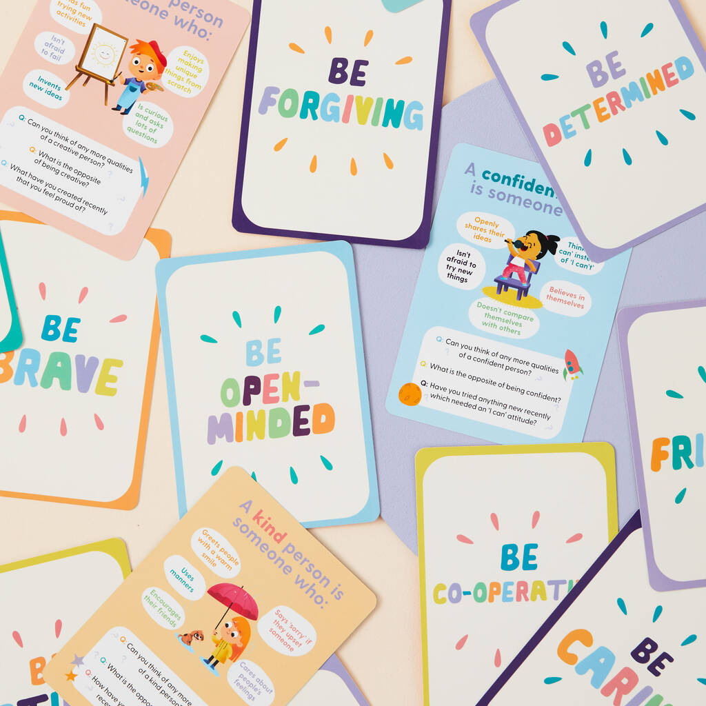 Character Matters Flashcards For Kids