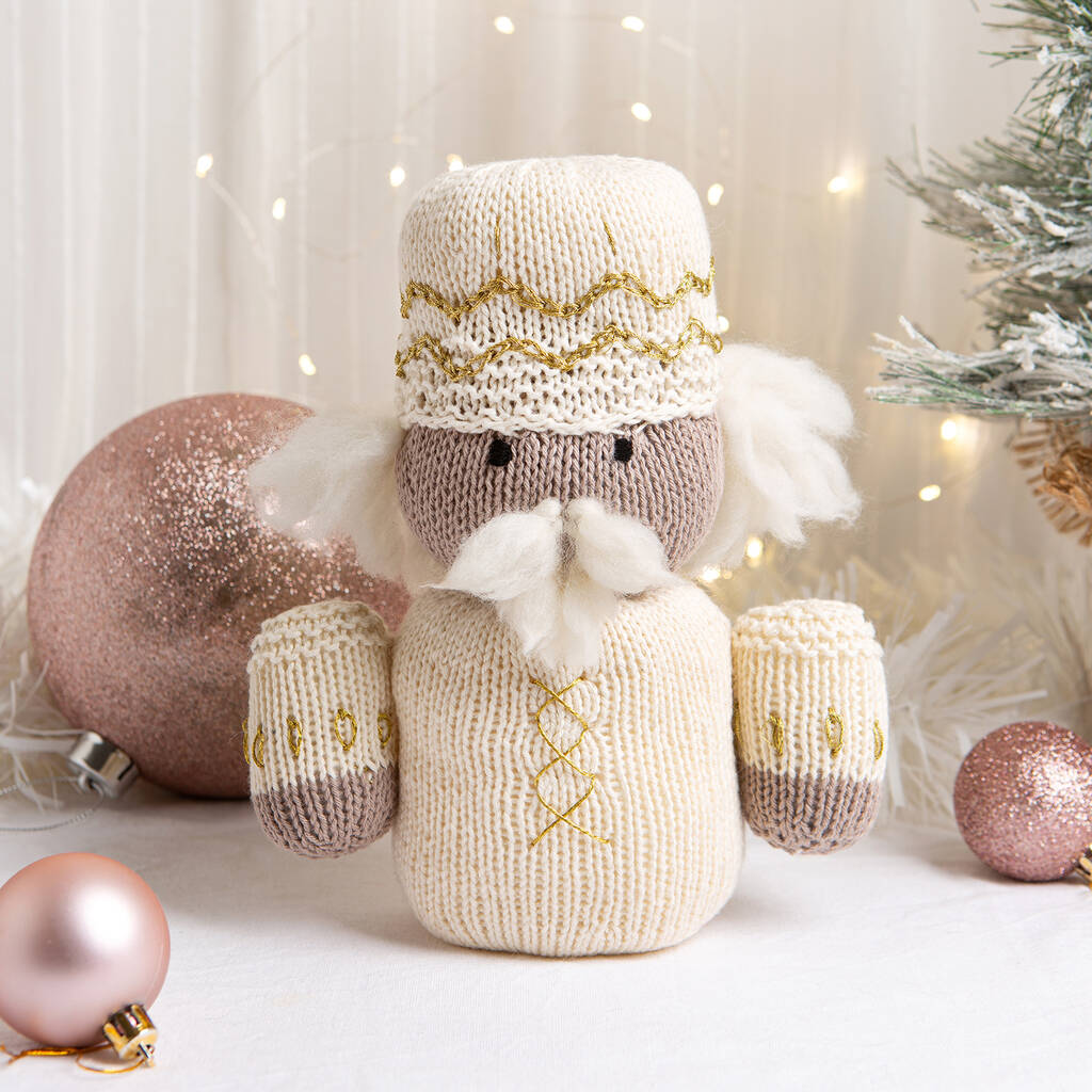 Clarence Nutcracker Christmas Easy Knitting Kit