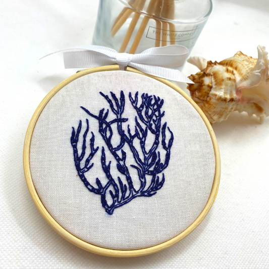 Coral Embroidery Kit, Coral