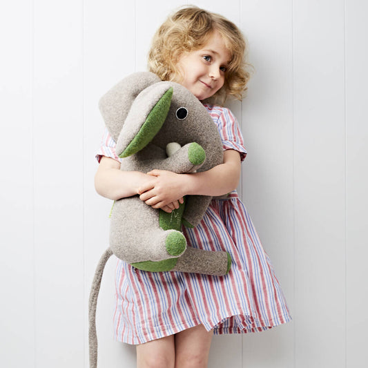 Personalised Elephant Soft Toy With Embroidered Name, Multiple Choices Available