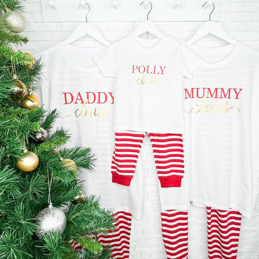 Family Claus Christmas Pyjamas