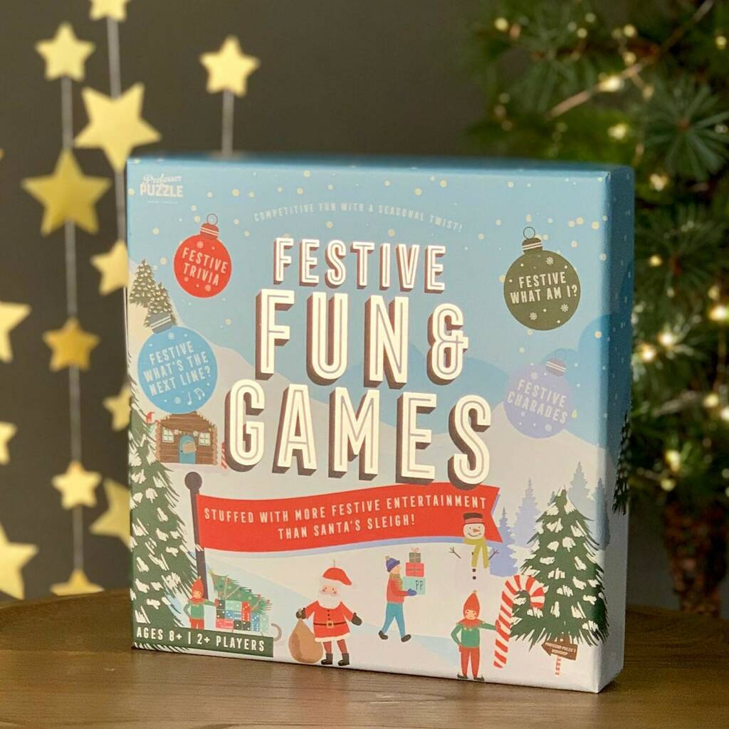 Festive Fun And Games, Blue