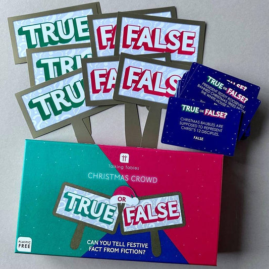 Festive True Or False Game, Red