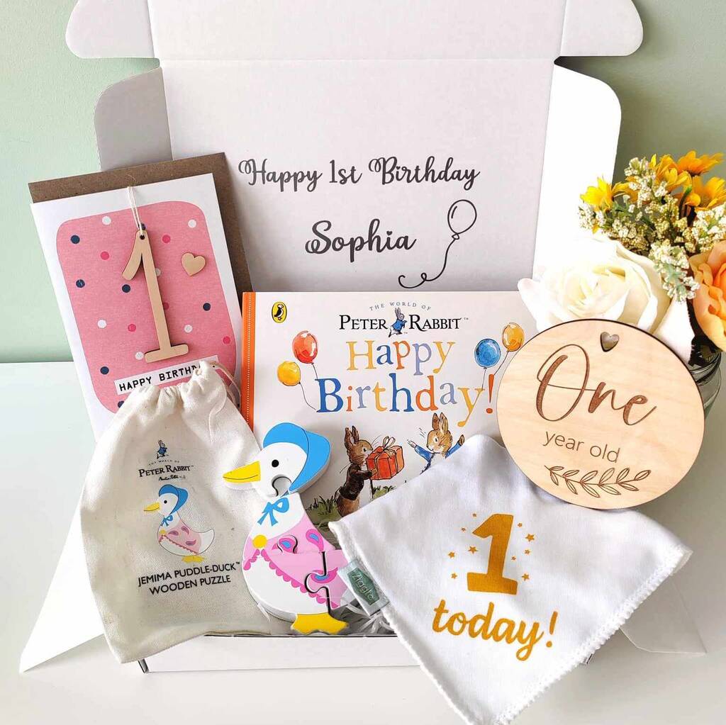 First Birthday Girl Gift Box