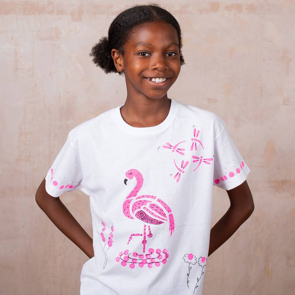 Flamingo T Shirt Painting Starter Kit