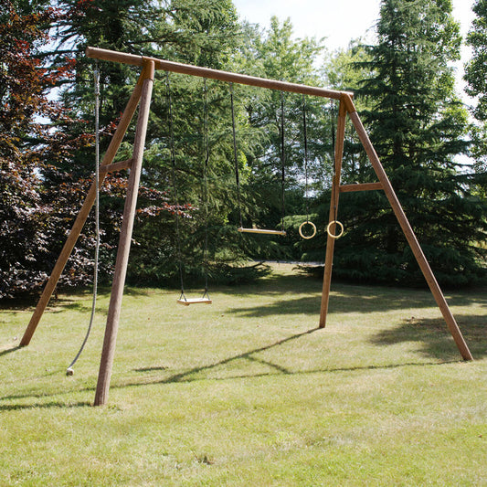 Galdar Wooden Swing Set