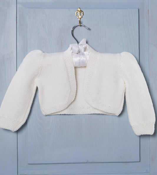 Girl's Hand Knitted Bolero