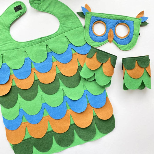 Green Parrot Costume For Kids And Adults, Multiple Choices Available