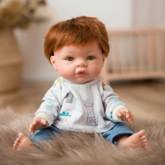 Handmade Bastiaan Doll Lillelove