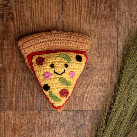 Handmade Pizza Fair Trade Toy, Yellow