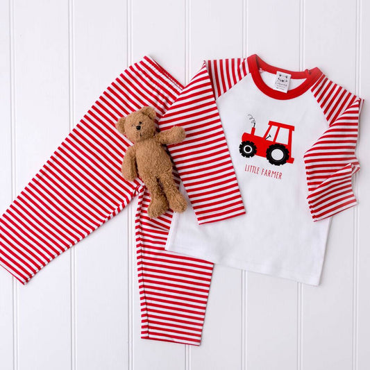 Henry The Little Red Tractor Pyjamas, Red