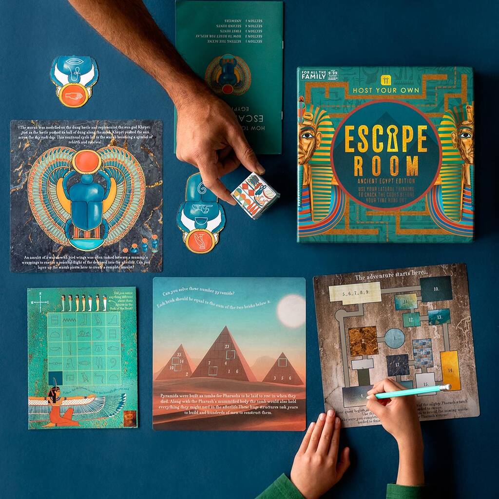 Host Your Own Escape Room Game Egypt Edition, Green