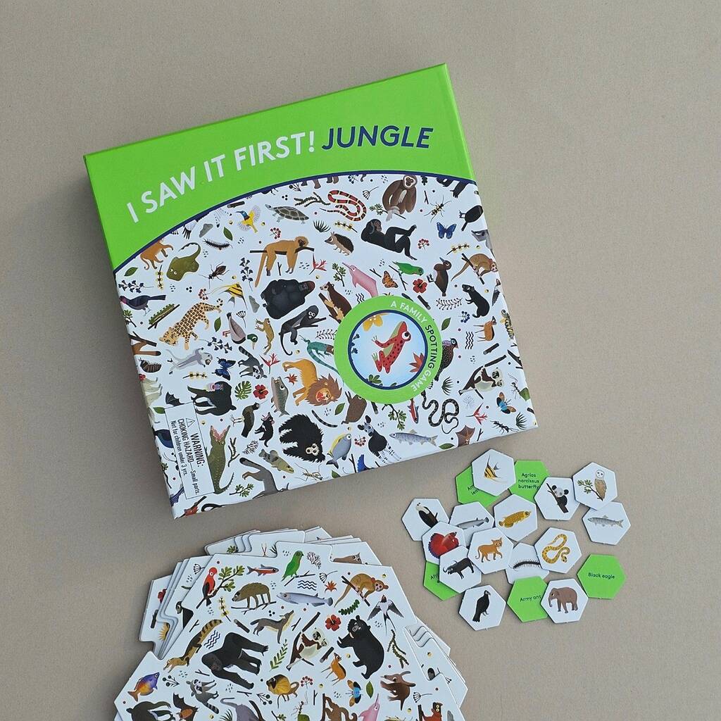 I Saw It First! Jungle Spotting Game, Multi-Coloured