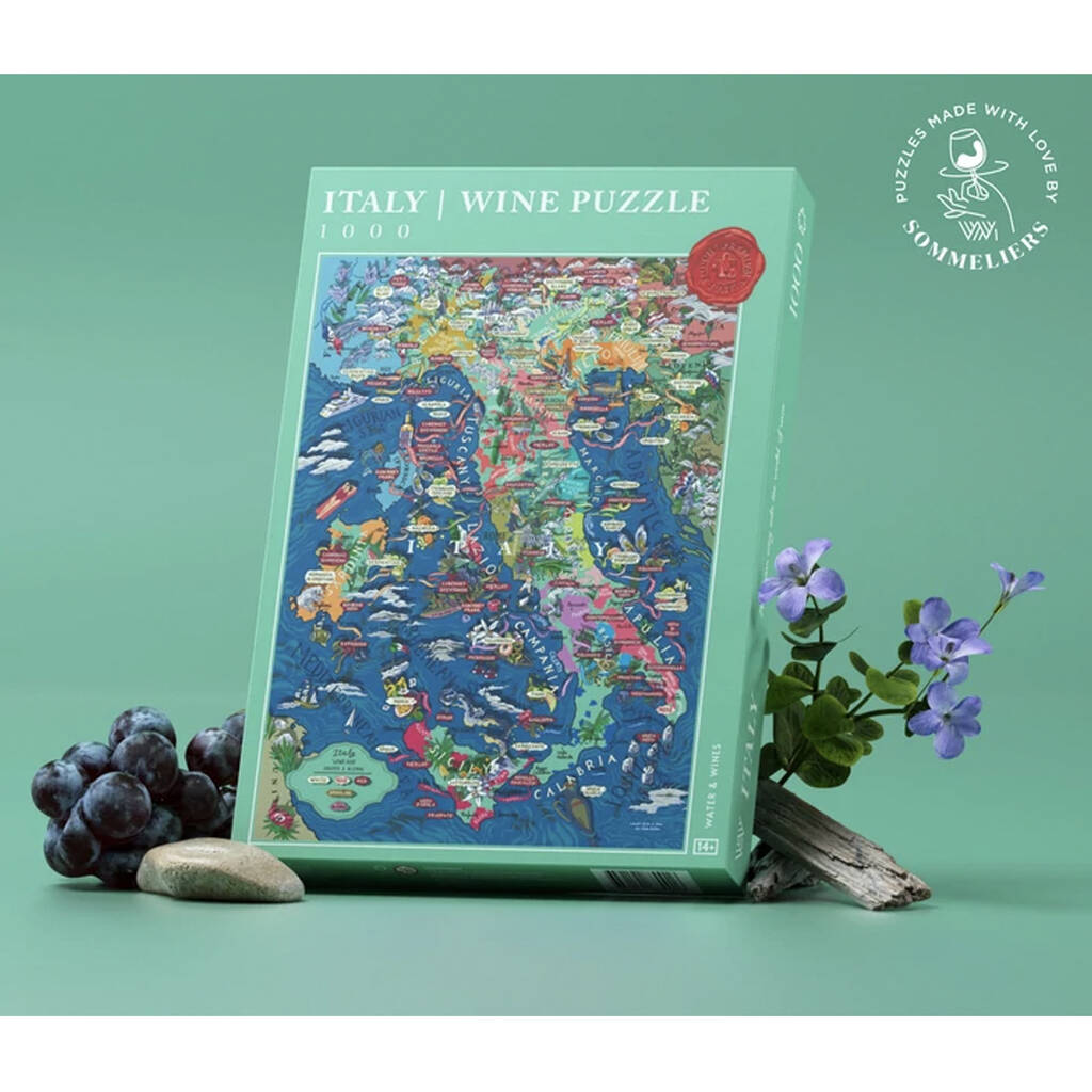 Italian Wine Puzzle Water And Wines