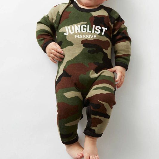 Junglist Massive Camo Edgy Romper Suit