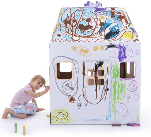 Kid Eco Playhouse White, White