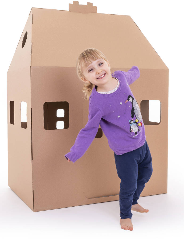 Kid Eco Playhouse Brown, Brown