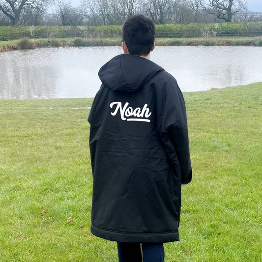 Kid's Retro Personalised All Weather Robe