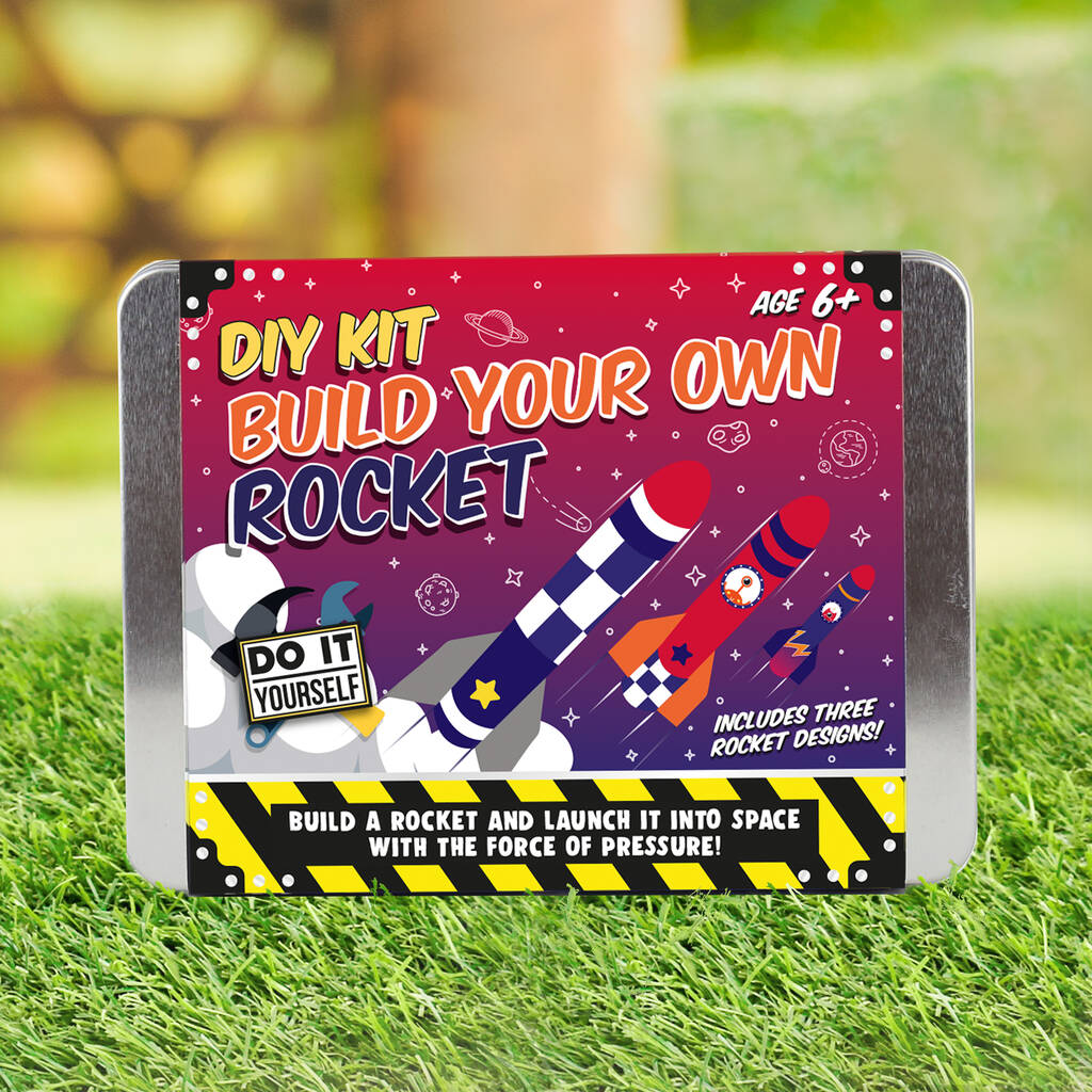 Kids Diy Build Your Own Rocket Launching Kit