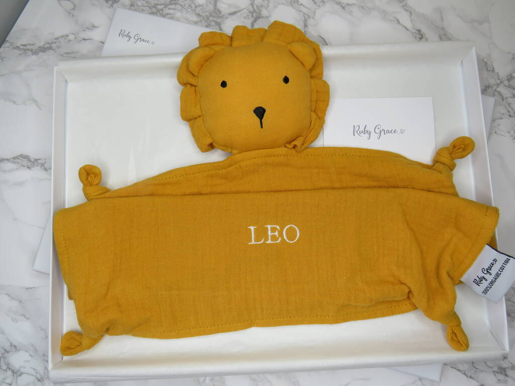 Personalised Lion Comforter