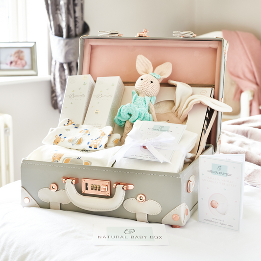 Unisex Luxury Baby Collection Traditional Keepsake Case