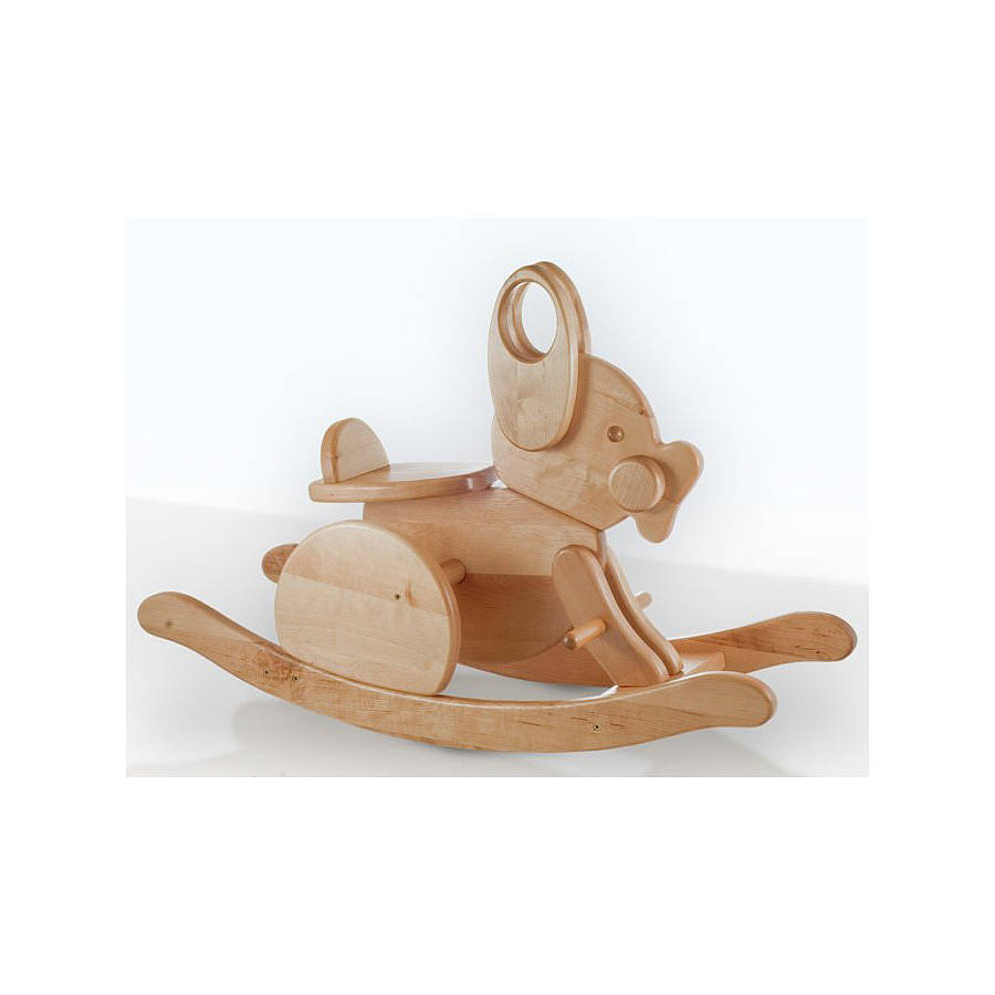 Wooden Rocking Rabbit