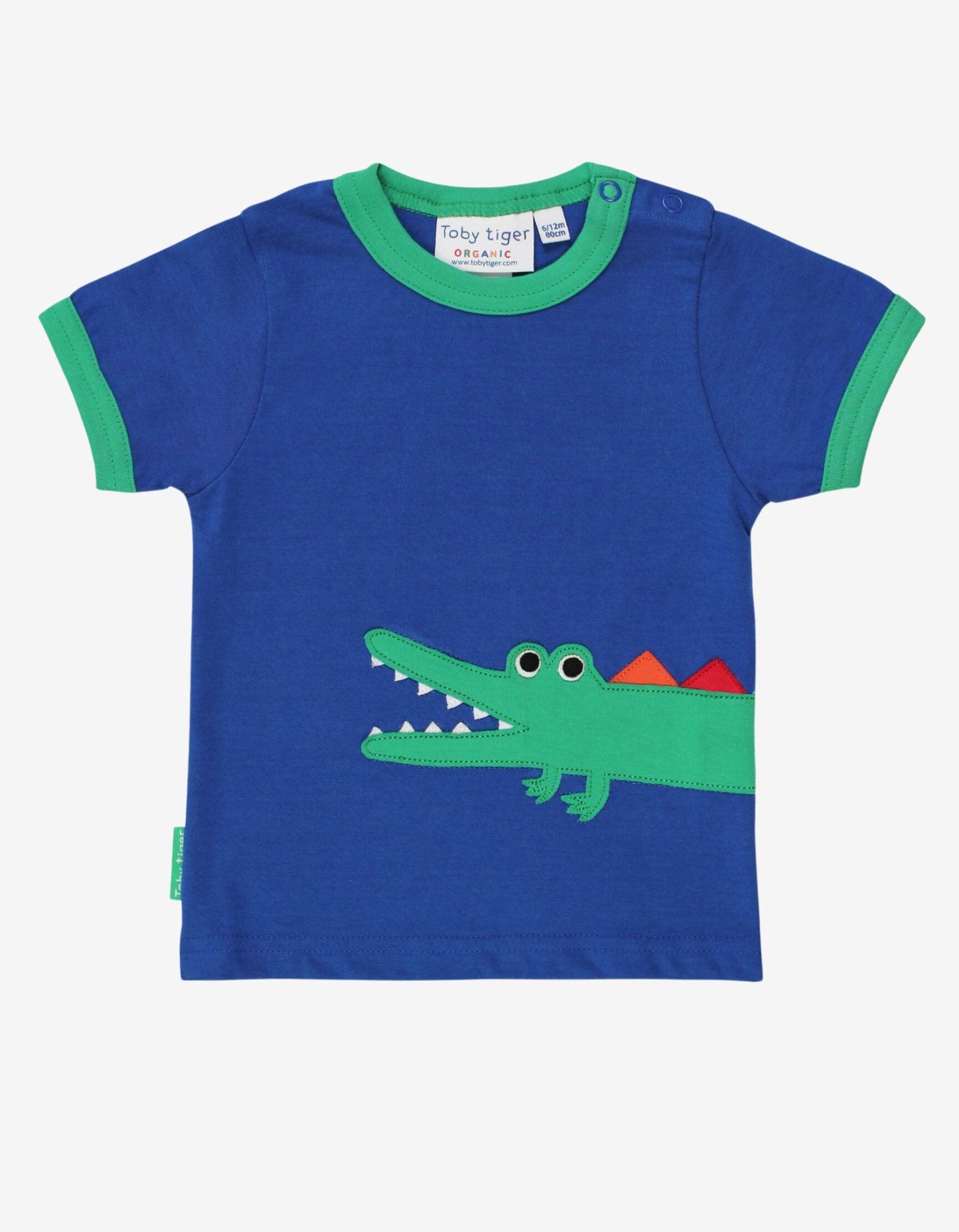 Organic Crocodile Applique T-Shirt