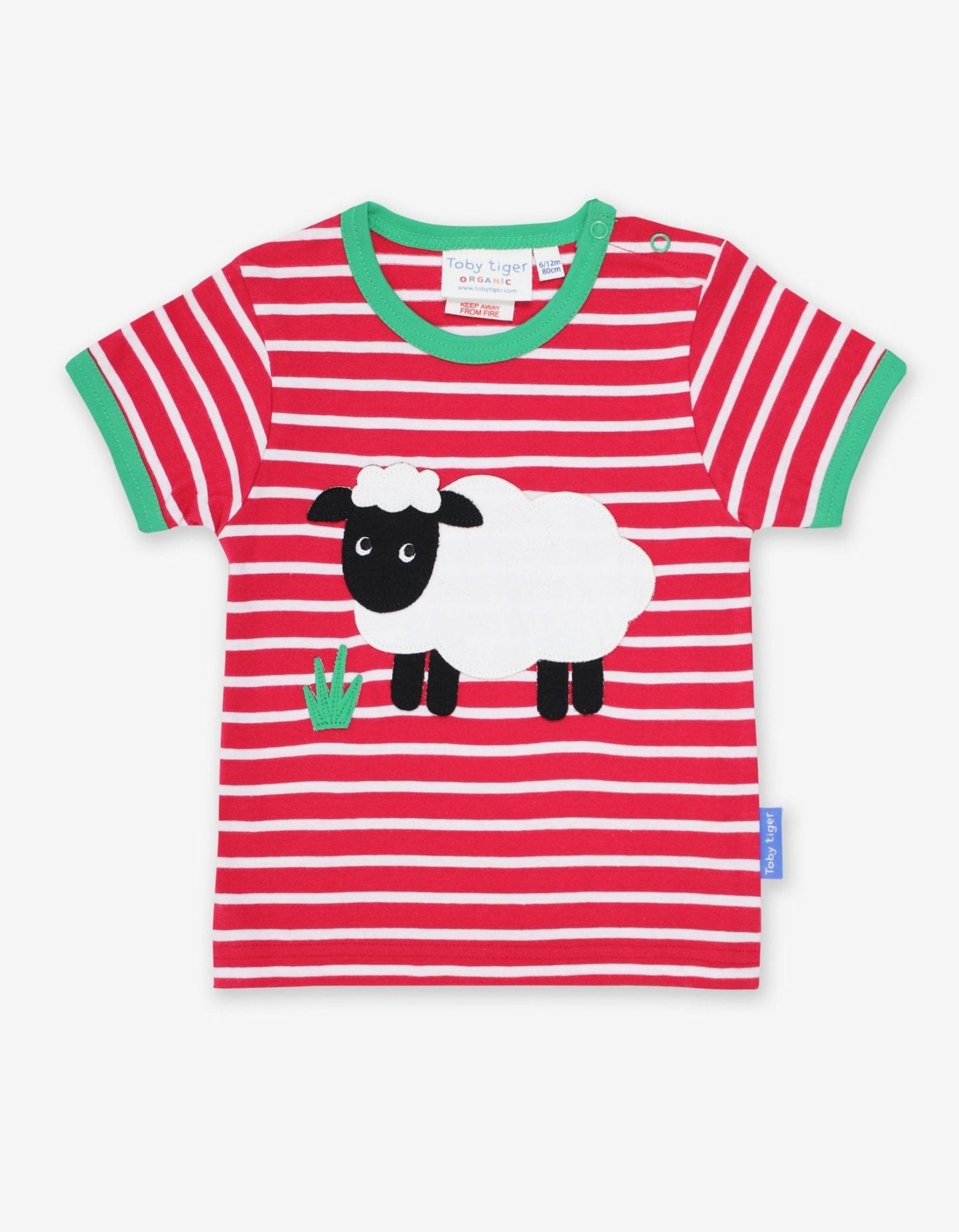 Organic Sheep Applique T-Shirt