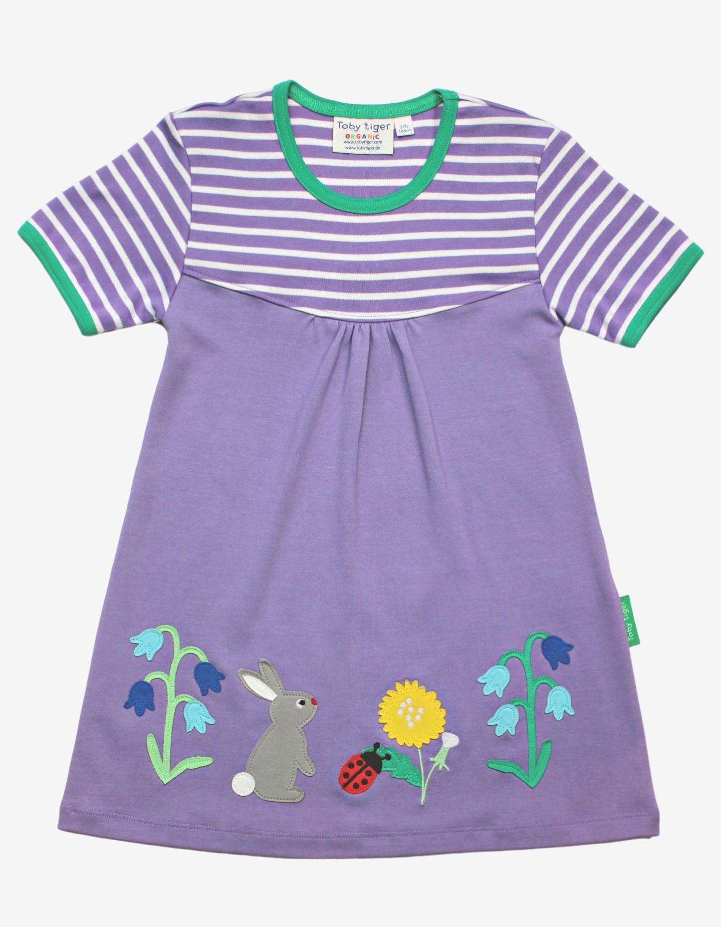 Organic Spring Applique Dress