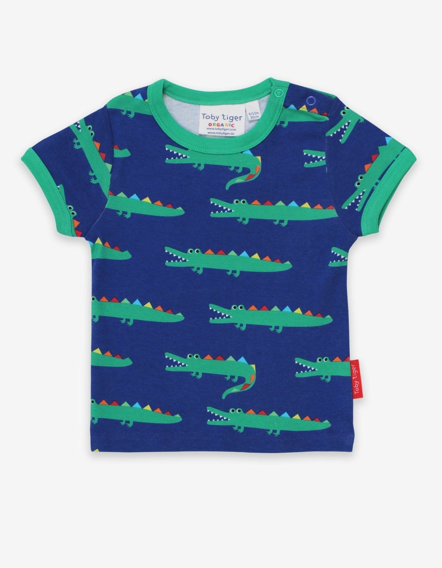 Organic Crocodile Print T-Shirt