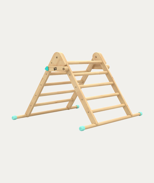 Indoor Wooden Climbing Triangle - Multi