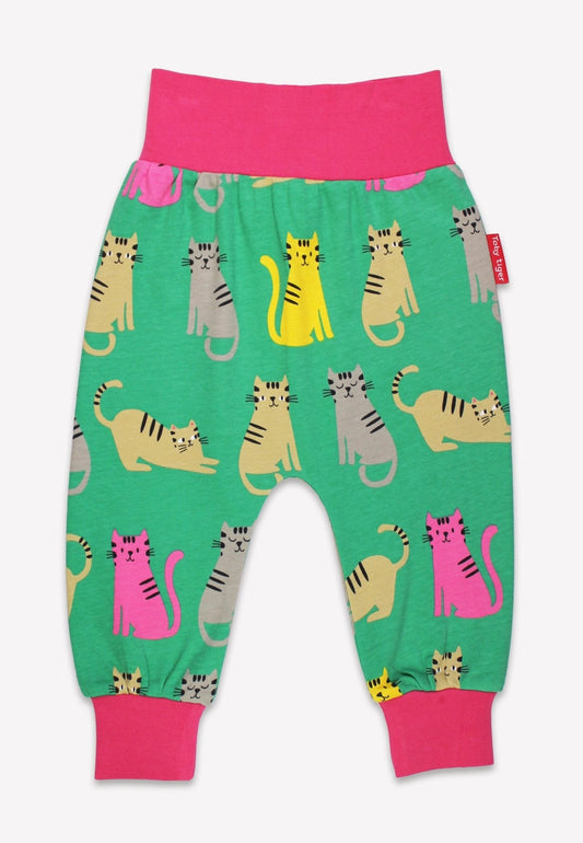 Organic Kitten Print Yoga Pants