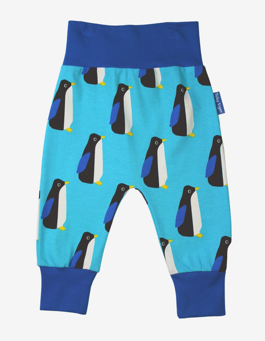 Organic Penguin Print Yoga Pant