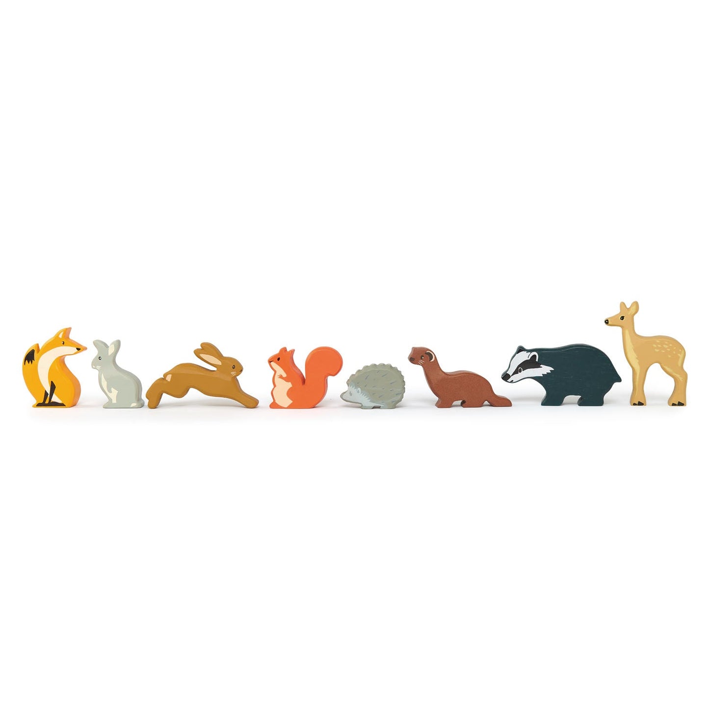 8 Woodland Animals & Shelf - Wooden CDU + product - ELLIE