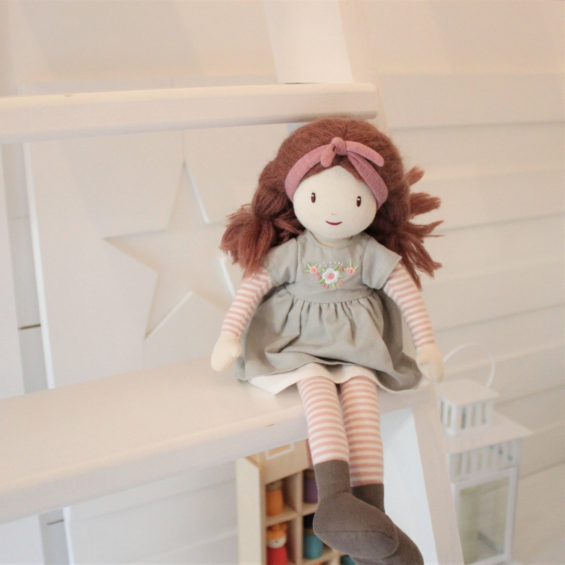 Alma Autumn Rag Doll - Soft Dolls - ELLIE