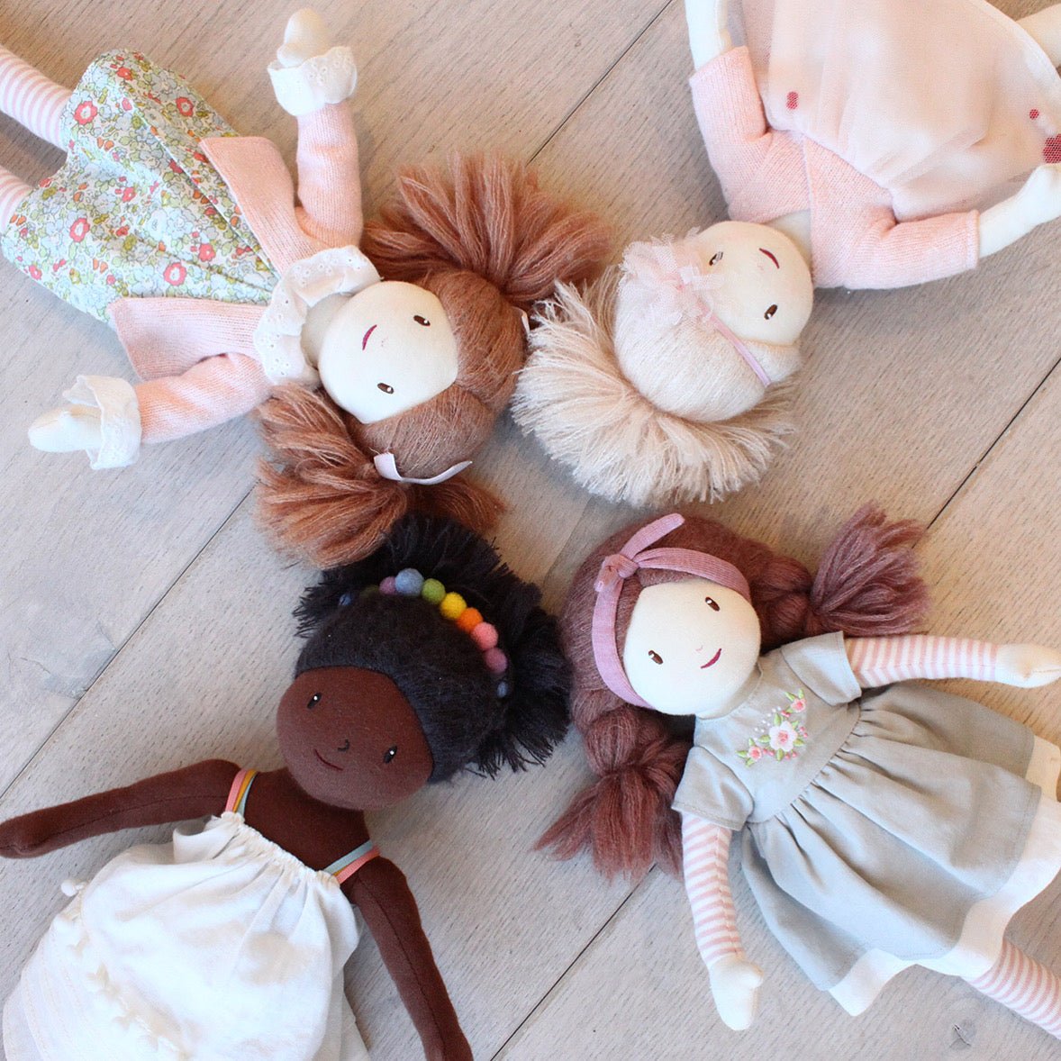 Alma Autumn Rag Doll - Soft Dolls - ELLIE