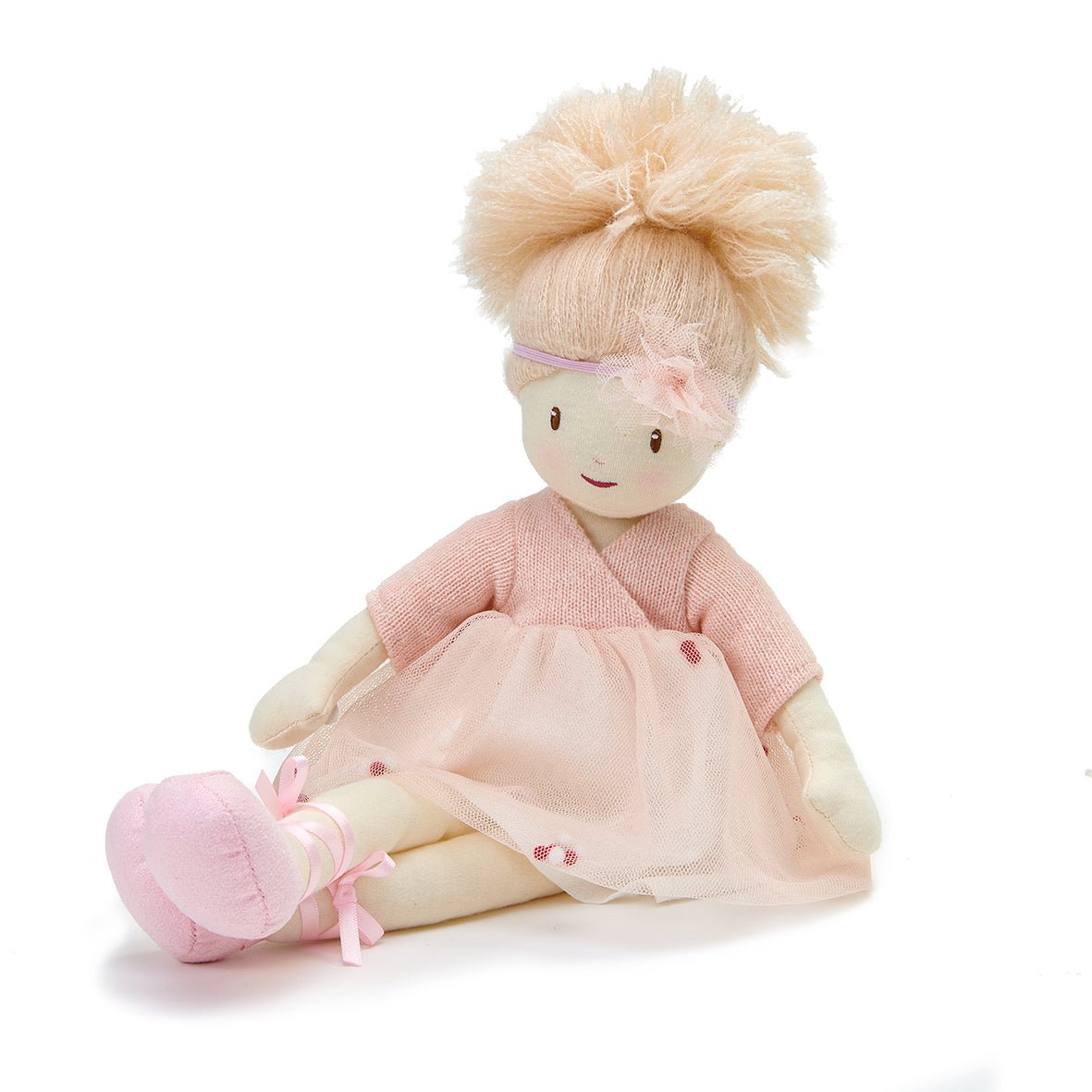 Amelie Ballerina Rag Doll - Soft Dolls - ELLIE