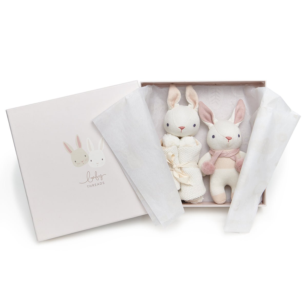 Baby Threads Cream Bunny Gift Set - Baby Threads - ELLIE