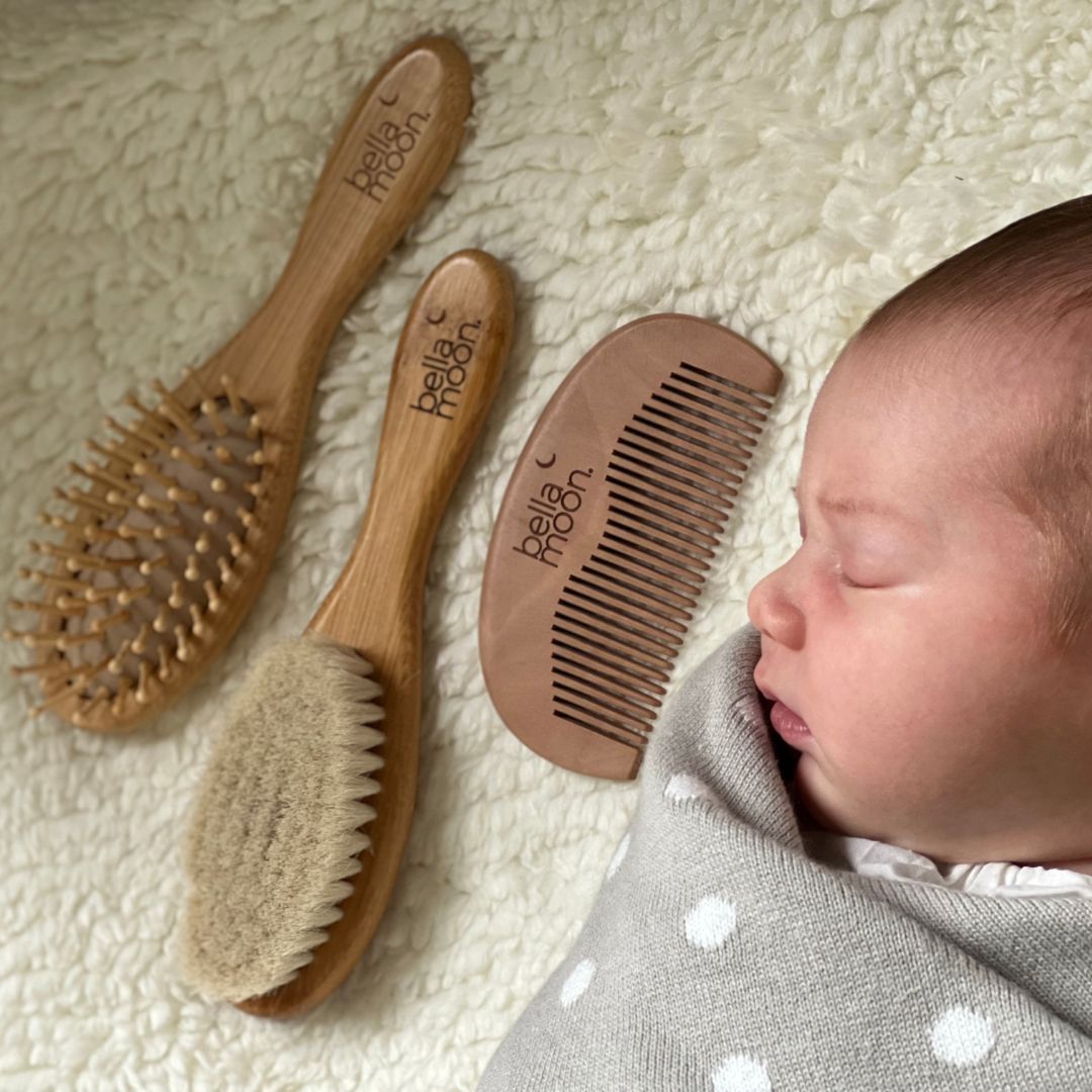 Bamboo Baby Brushes 3pcs - Baby - ELLIE