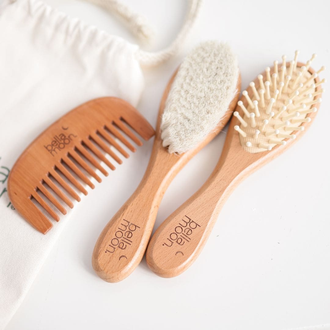 Bamboo Baby Brushes 3pcs - Baby - ELLIE