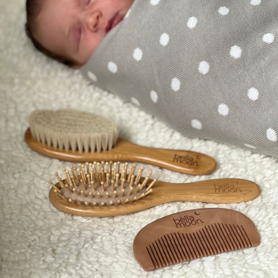 Bamboo Baby Brushes 3pcs - Baby - ELLIE