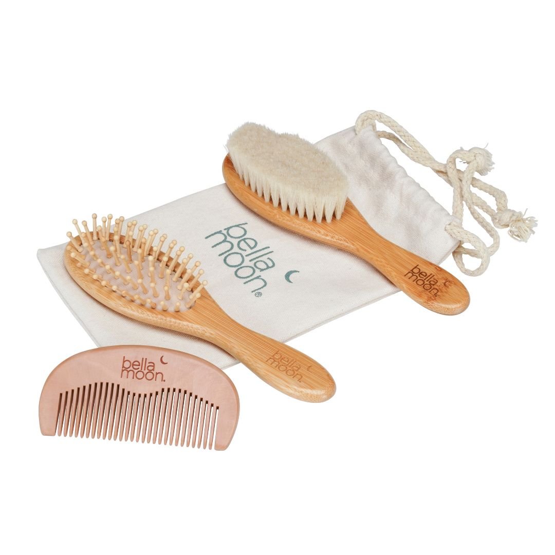 Bamboo Baby Brushes 3pcs - Baby - ELLIE