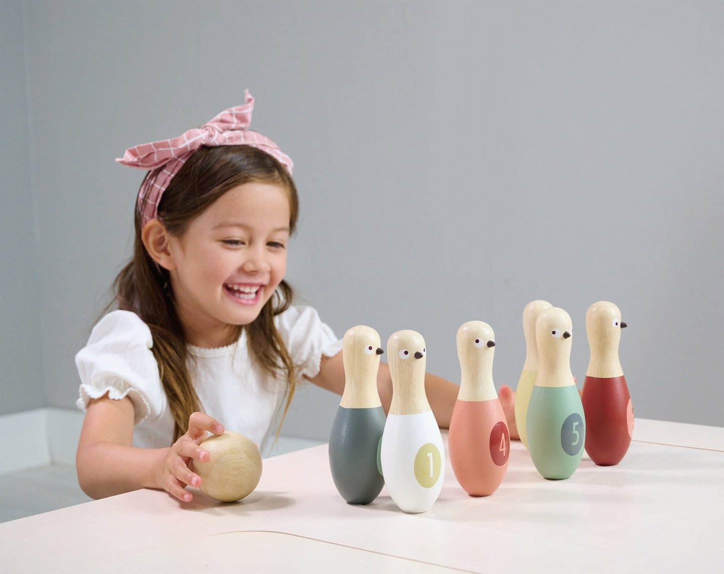 Birdie Skittles - wooden educational - ELLIE