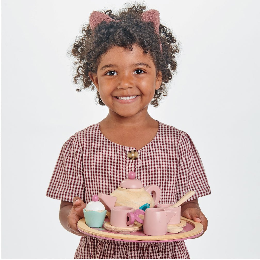 Birdie Tea Set - Wooden pretend play - ELLIE