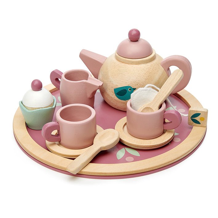 Birdie Tea Set - Wooden pretend play - ELLIE