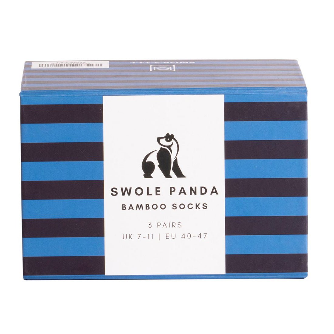 Blue Stripe Sock Box - 3 Pairs of Bamboo Socks (His) - Clothing - ELLIE