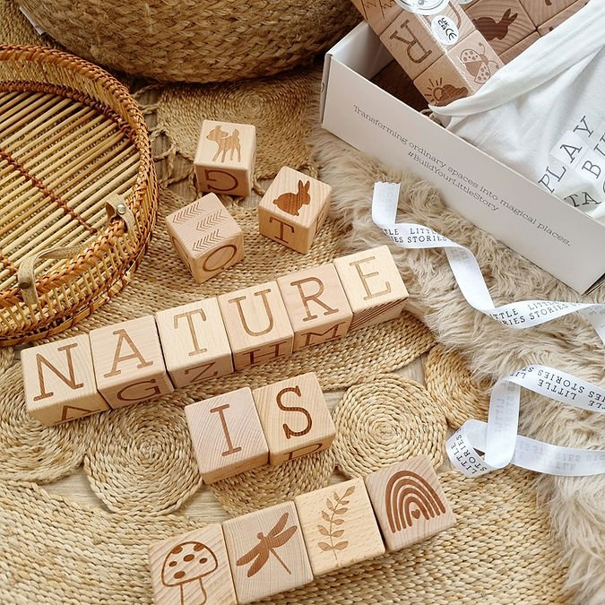 Bundle Nature Booster + Woodland Play, Build & Stack Blocks - ELLIE