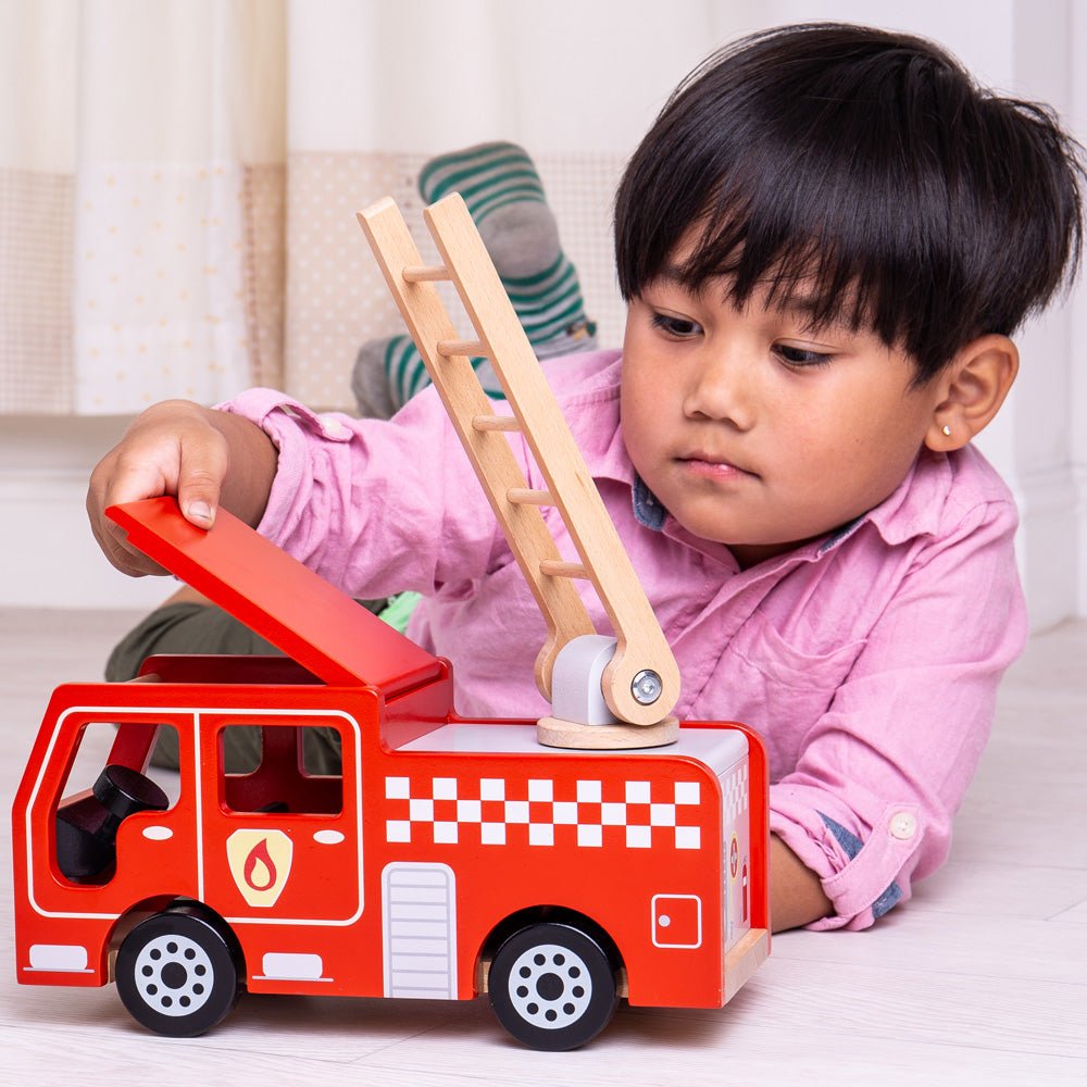 City Fire Engine Toy - ELLIE