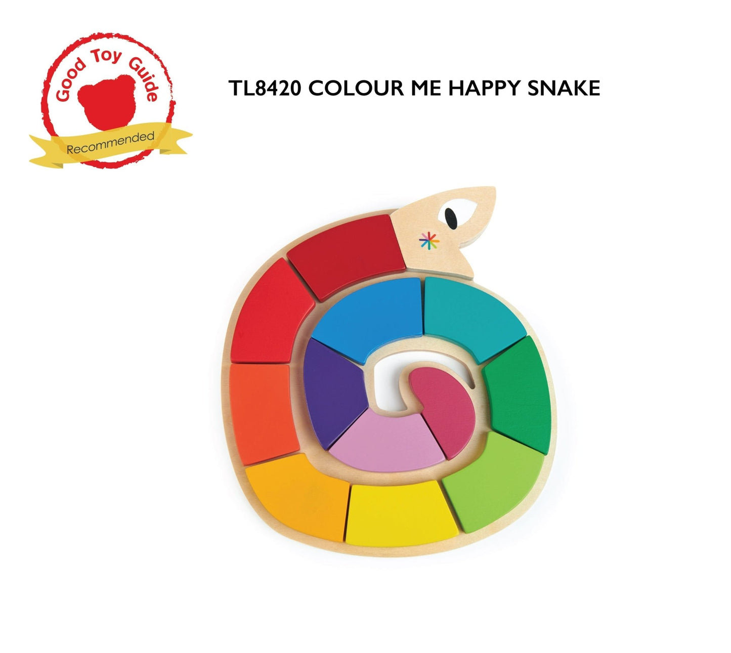 Colour Me Happy - wooden puzzle - ELLIE