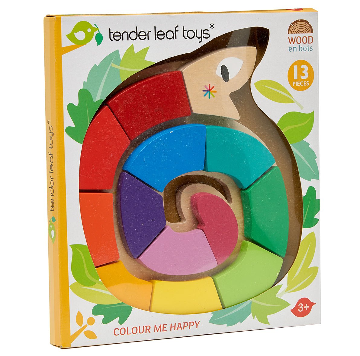 Colour Me Happy - wooden puzzle - ELLIE